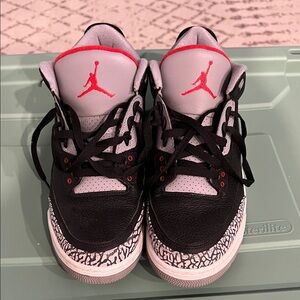 Jordan 3s Black Cement Sneakers